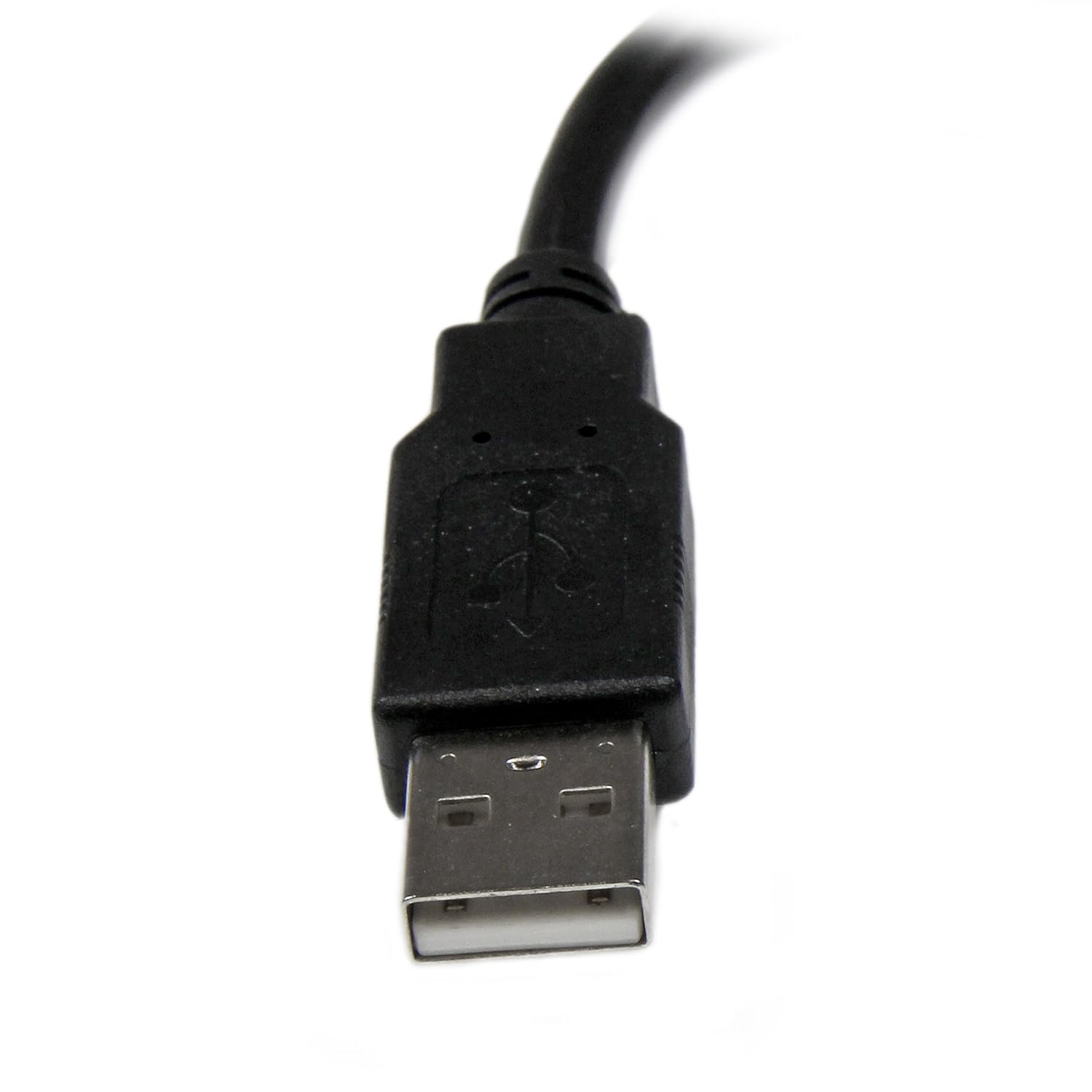 StarTech.com 6in USB 2.0 Extension Adapter Cable A to A - M/F - USB extension cable - USB (M) to USB (F) - USB 2.0 - 5.9 in - black (USBEXTAA6IN