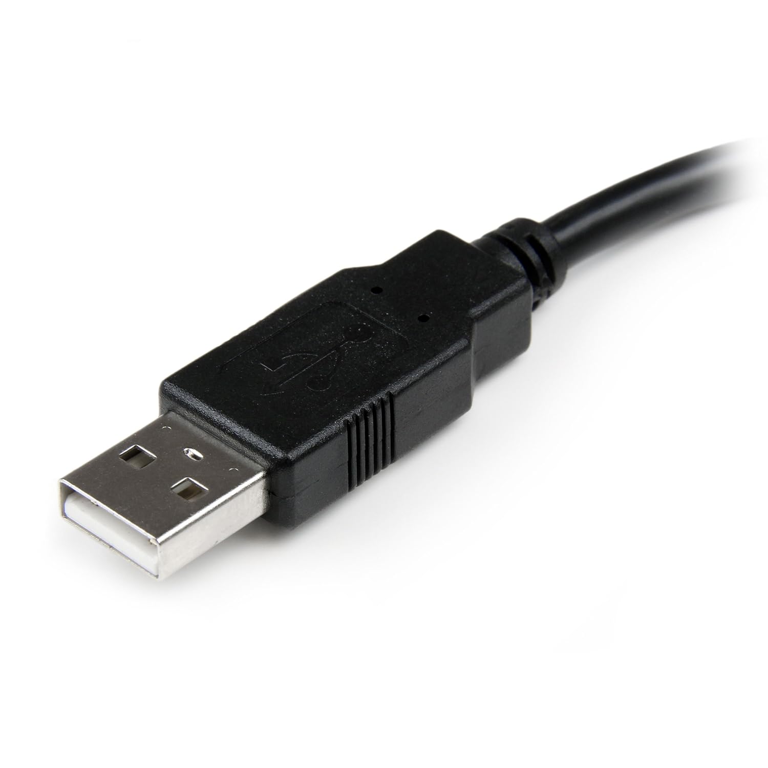 StarTech.com 6in USB 2.0 Extension Adapter Cable A to A - M/F - USB extension cable - USB (M) to USB (F) - USB 2.0 - 5.9 in - black (USBEXTAA6IN