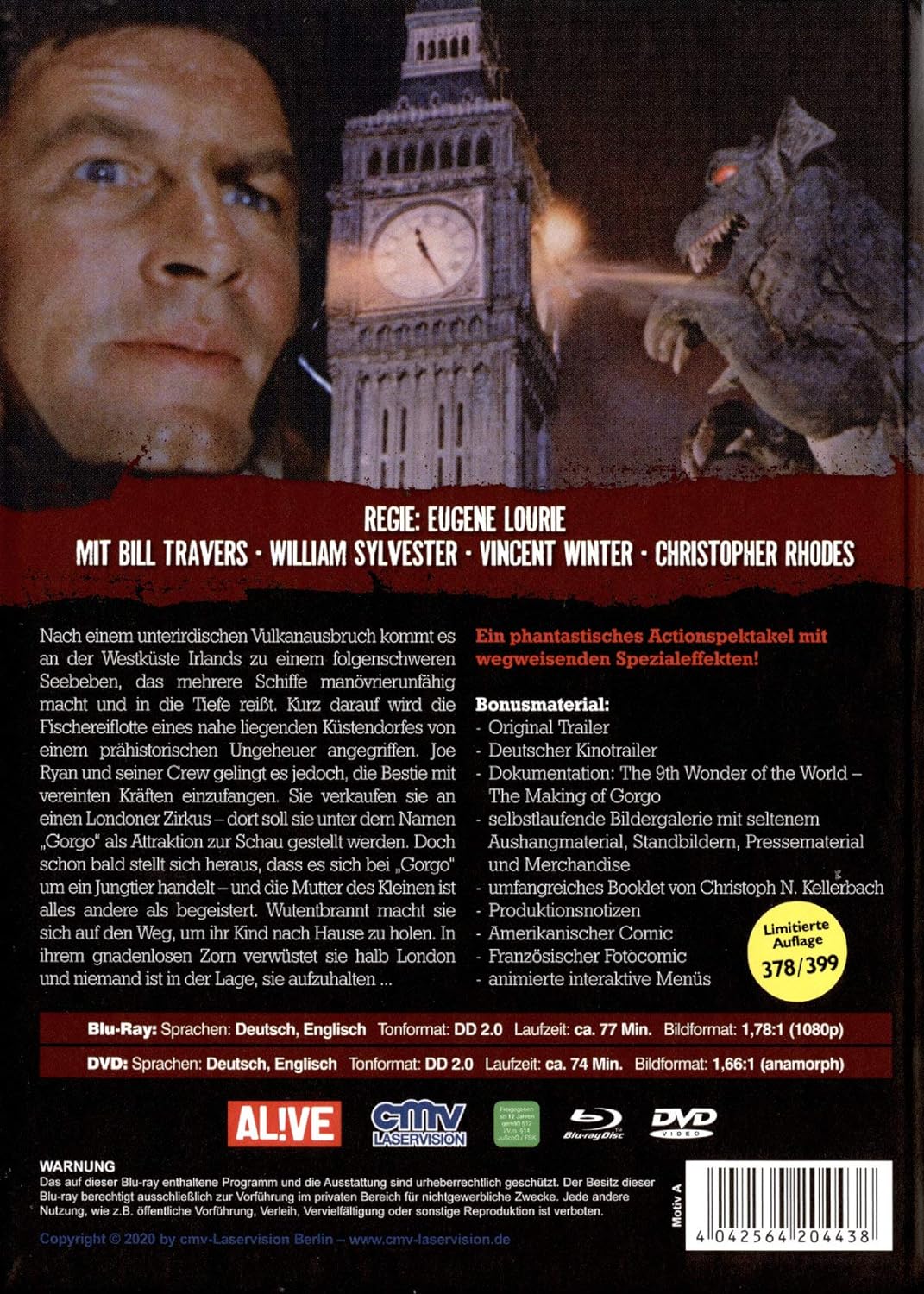Gorgo - Limitiertes Mediabook - Cover A (+ DVD)