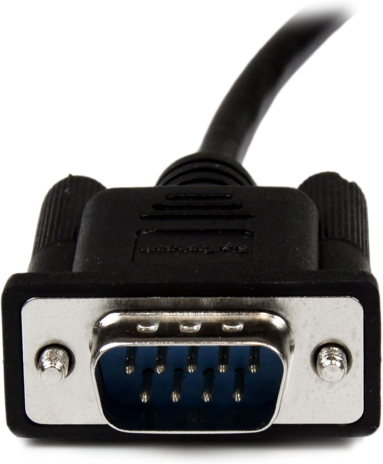 StarTech.com 1 m Black DB9 RS232 Serial Null Modem Cable F/M, DB9 Male to Female, 9 Pin Null Modem Cable, 1x DB9 (M), 1x DB9 (F) - Black