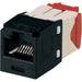 Panduit UTP RJ-45 TG-MiniJack kat5E Câble adaptateur Noir