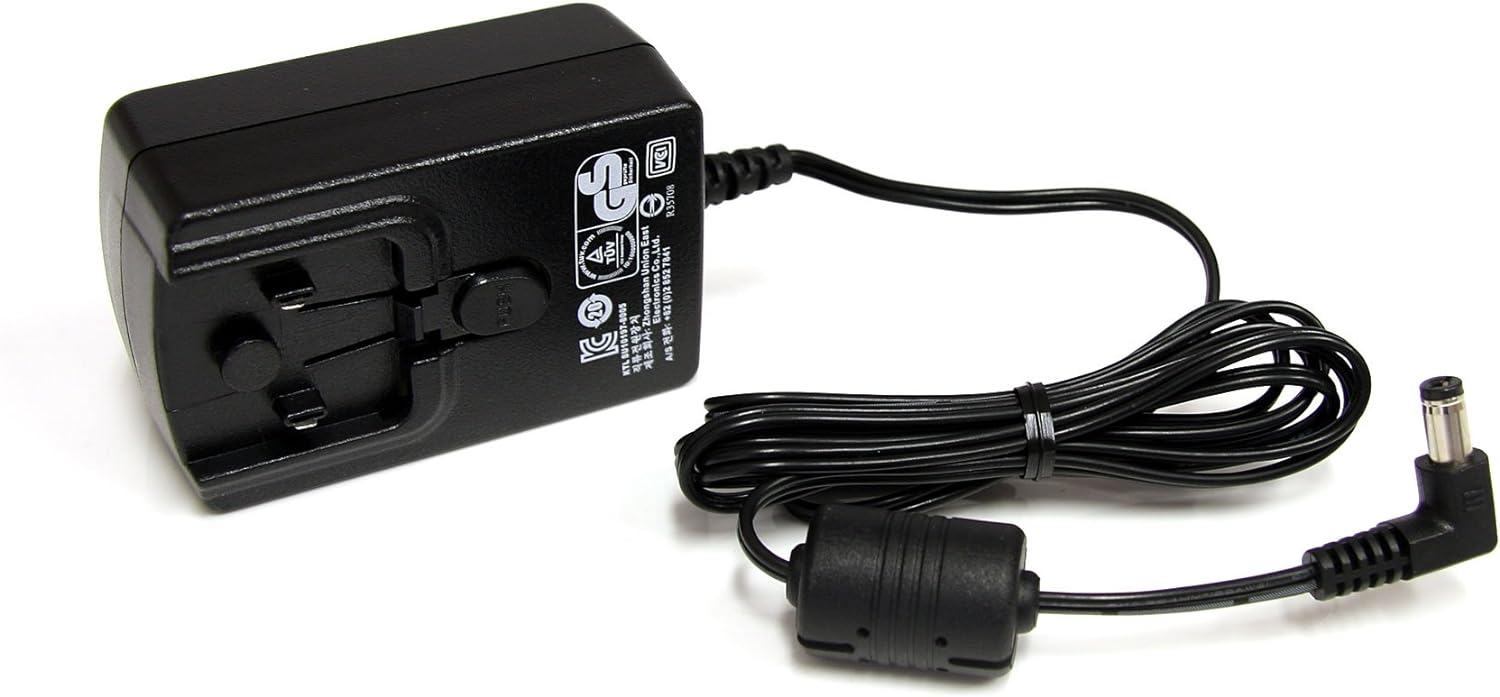 StarTech.com DC Adapter - 12V Adapter - 1.5A - Universal Power Adapter - AC Adapter - DC Power Supply - DC Power Cord - Replacement Adapter (IM12D1500P