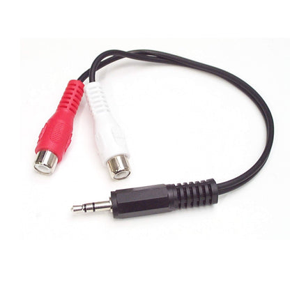 6In Stereo Audio Cable - 3.5Mm Male To 2X Rca Fema