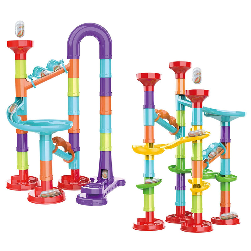 Jugueprive-Marble Track Super Run Set, 45 piezas.