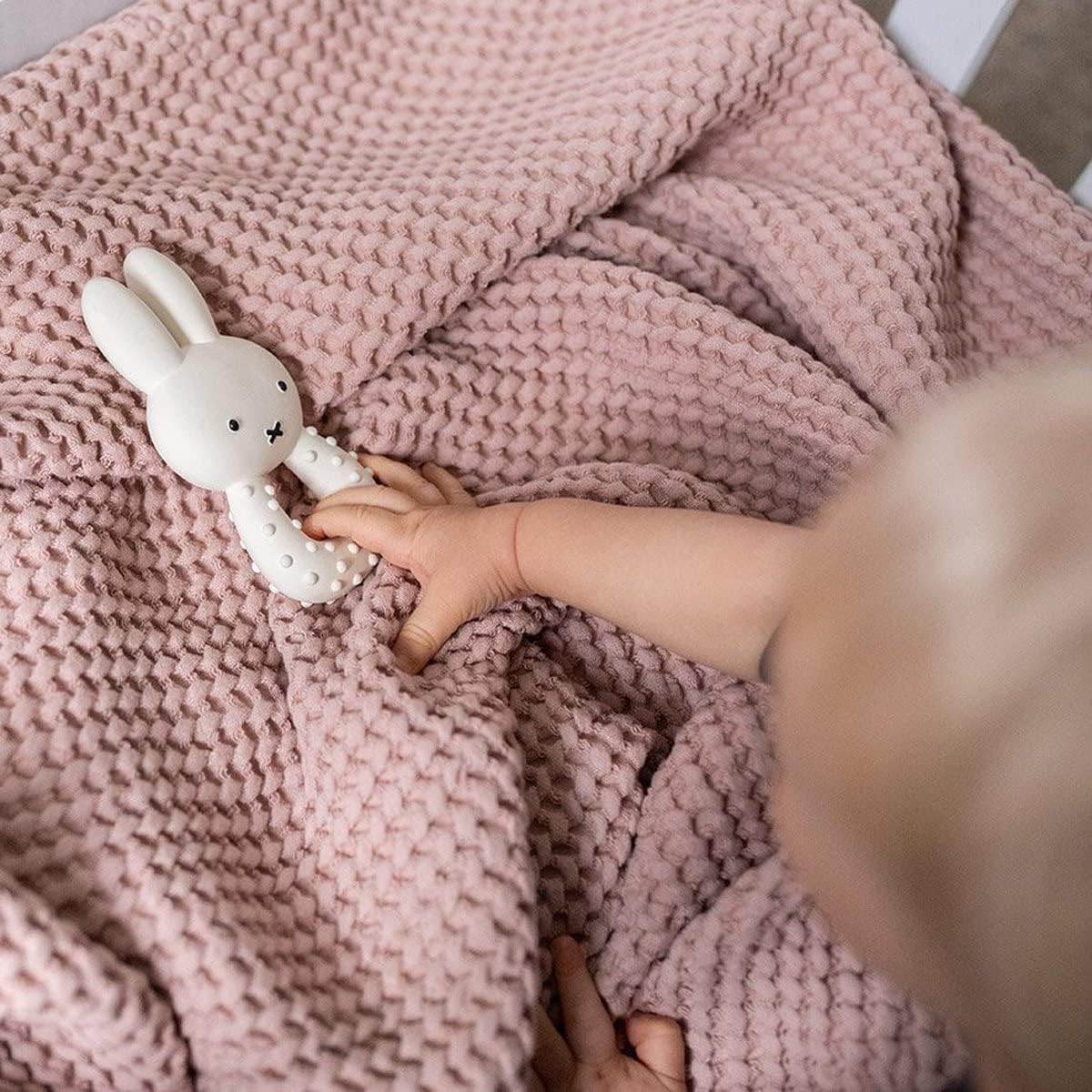 Miffy Baby Teething Ring: 100% Natural Rubber Teething Toy, Soothes Sore Gums, for Babies Aged 0+
