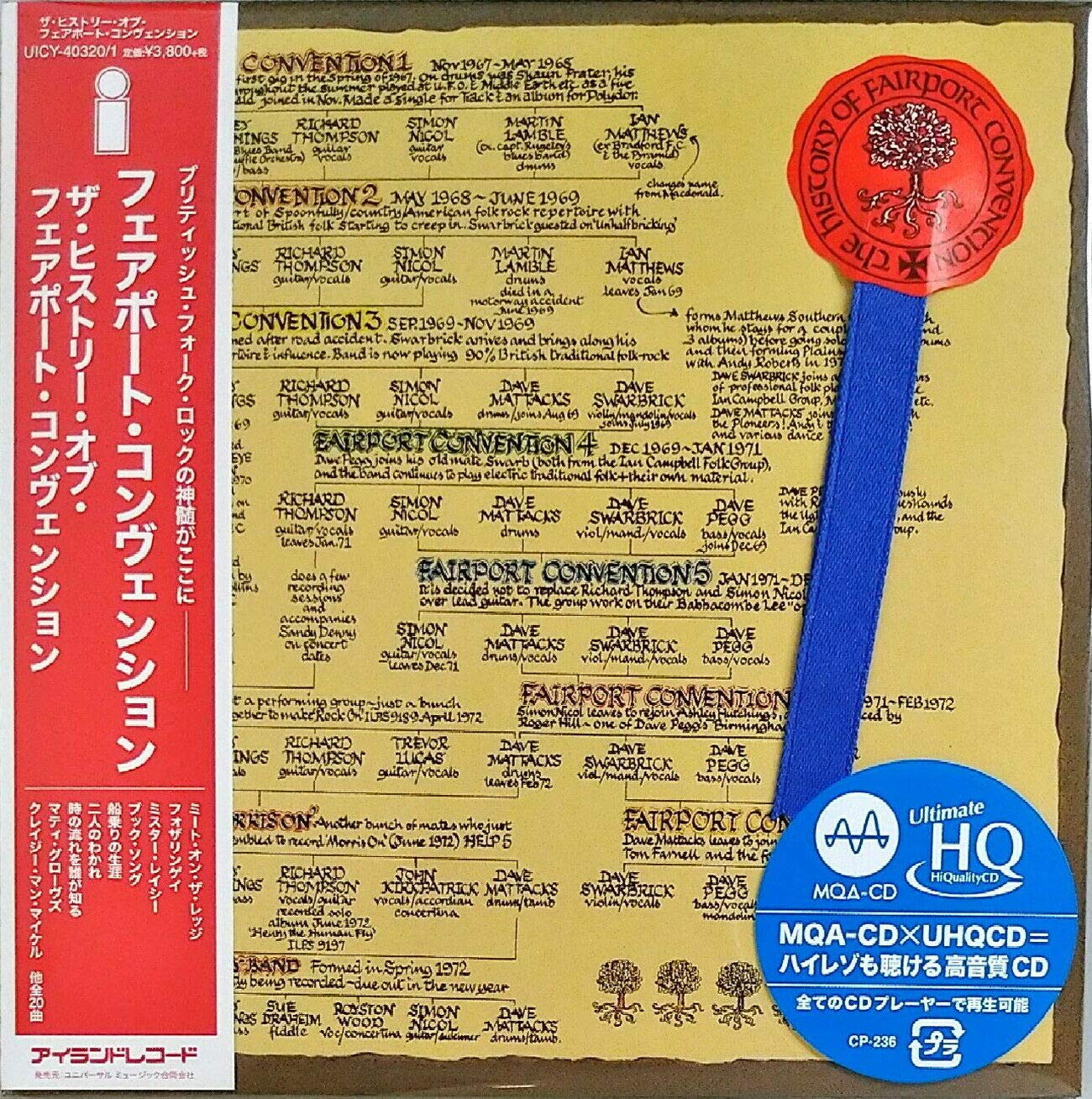 History Of Fairport Convention U MQA