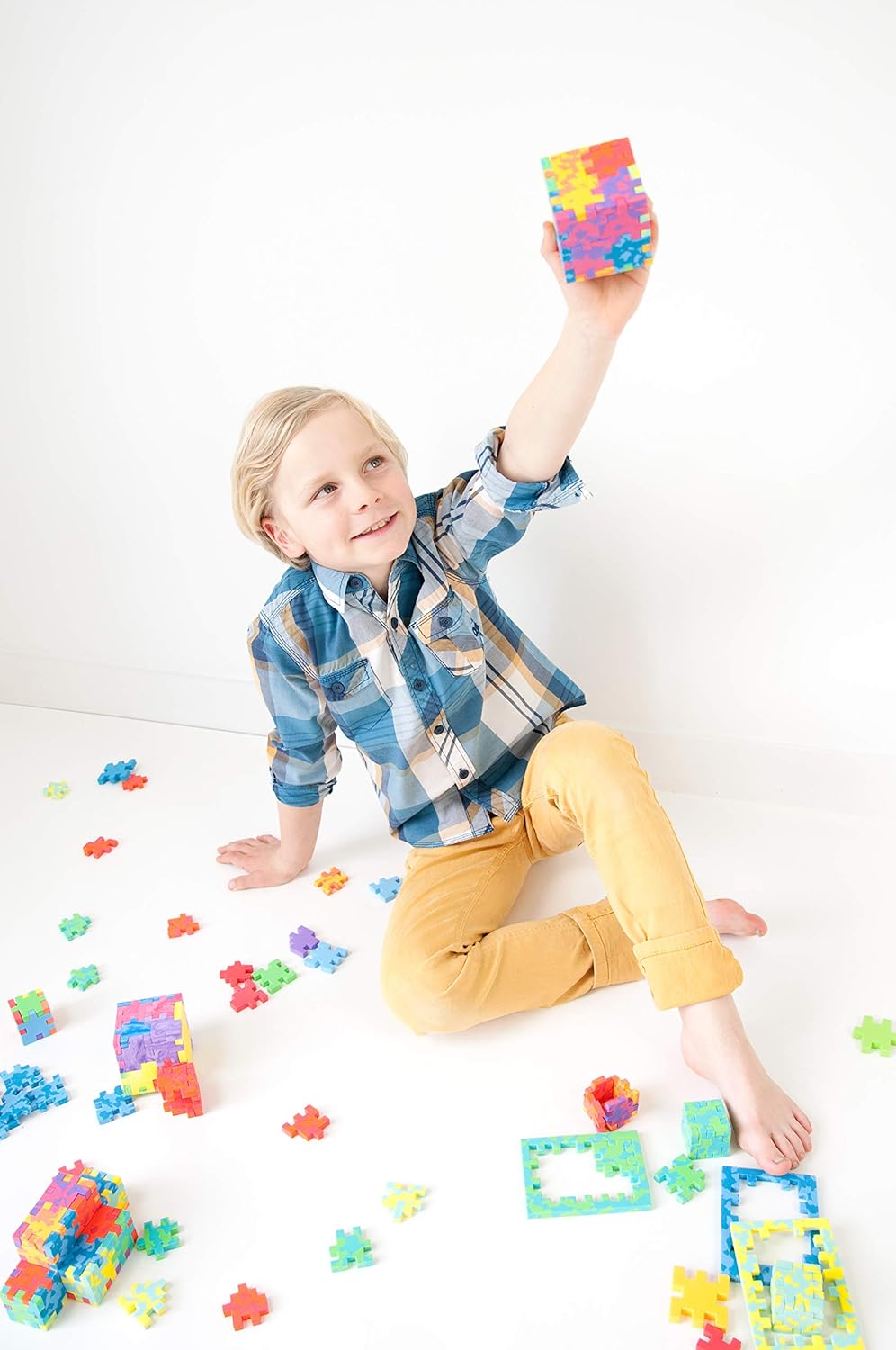 HAPPY HCO300 Original Cardboard Box 3D Puzzle, Pack of 6 , 13x2,6x23 cm