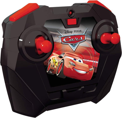 Disney Cars RC Turbo Racer Lightning McQueen 1:24 2 Channel USB chargeable car and battery operated remote control