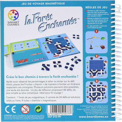 smart games - Magic Forest, Magnetic Puzzle Game with 48, 8+ Years