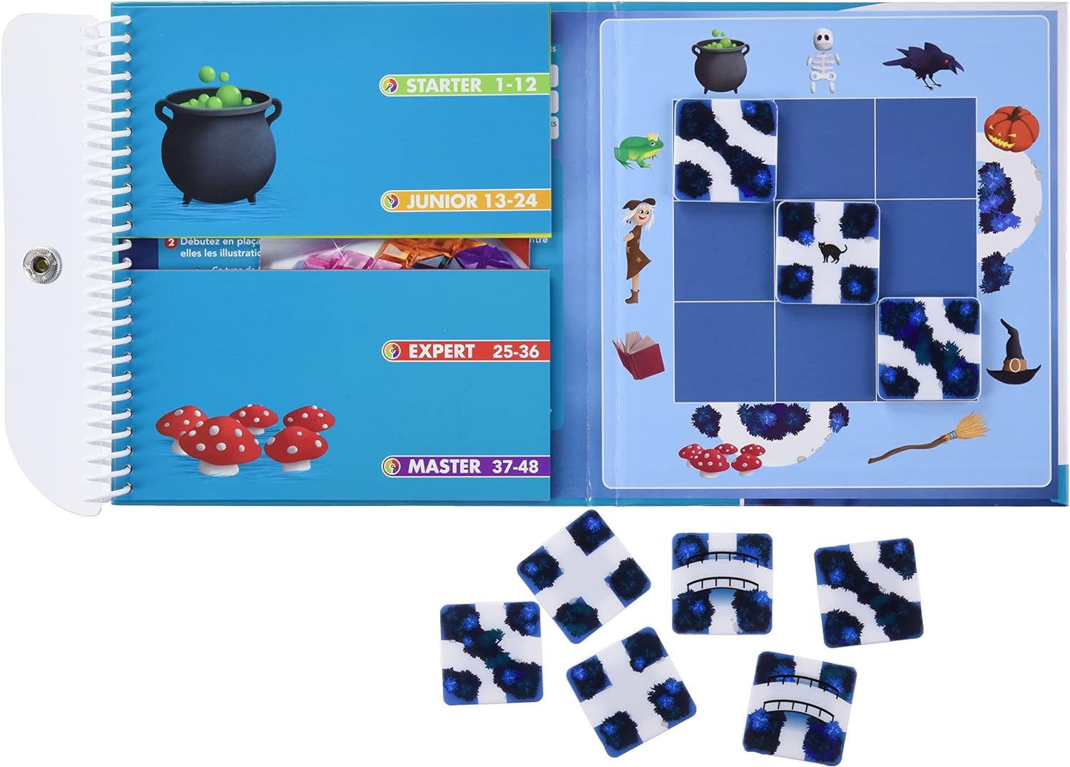 smart games - Magic Forest, Magnetic Puzzle Game with 48, 8+ Years