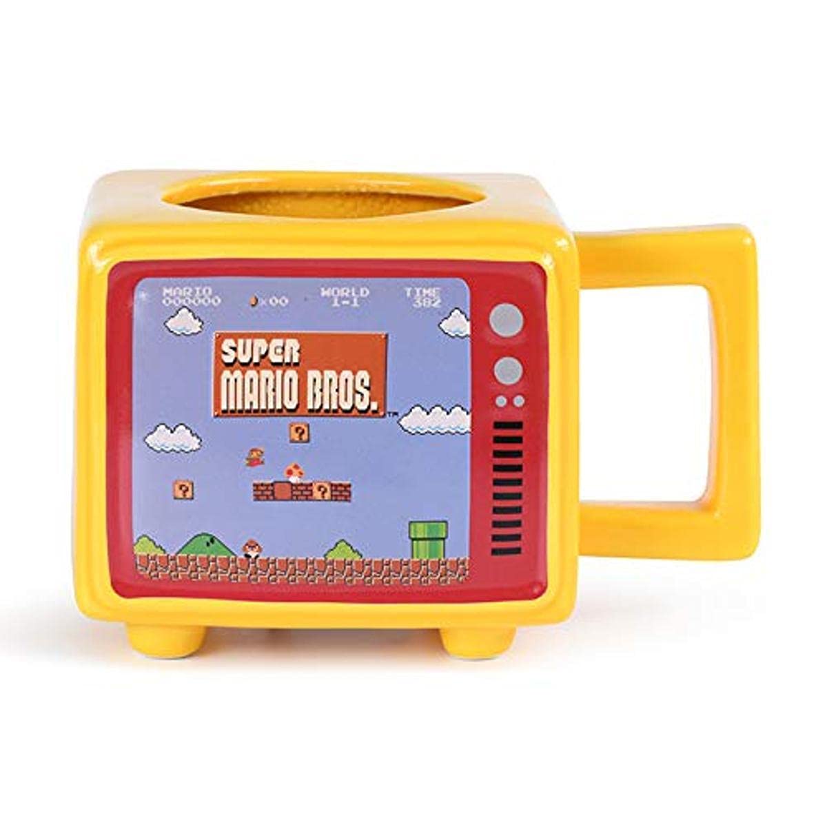 Pyramid Retro TV Heat Change Mug - Super Mario Bros (Like a Boss