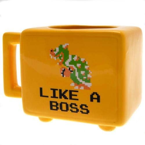 Pyramid Retro TV Heat Change Mug - Super Mario Bros (Like a Boss