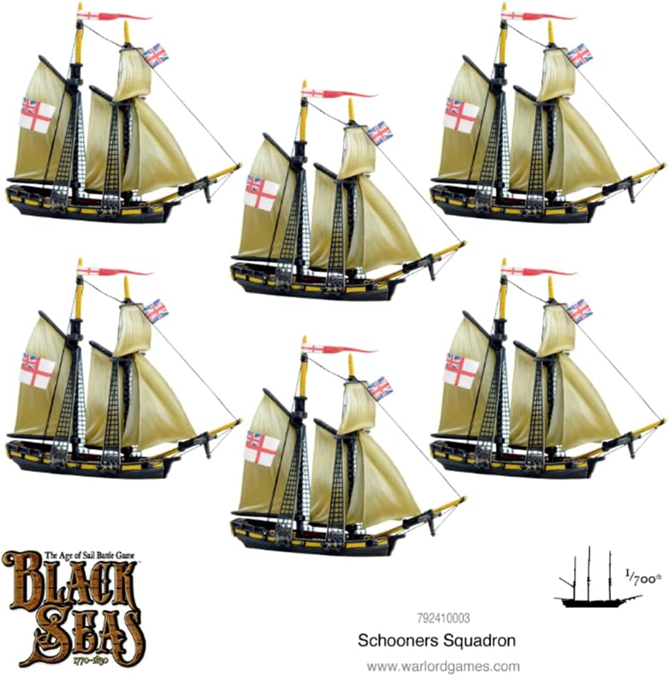 Black Seas: Schooners squadron