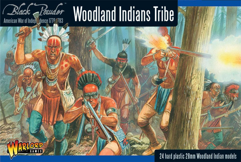 Black Powder - American War Of Independence - Woodland Indians Tribe (28mm