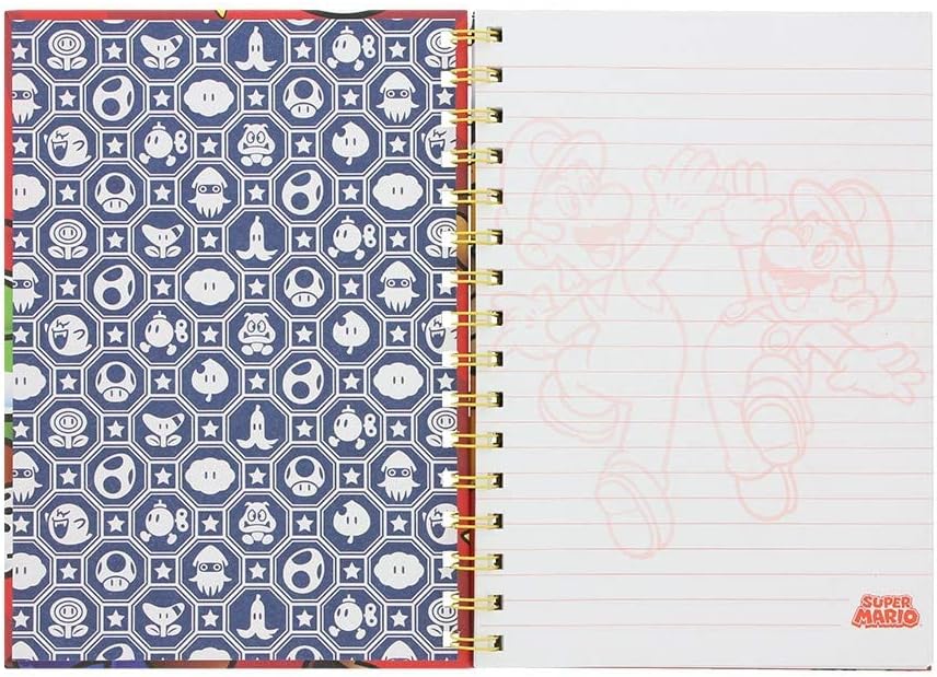 Funko Pop! - Super Mario, Cuaderno A5 Espiral Run (Windows