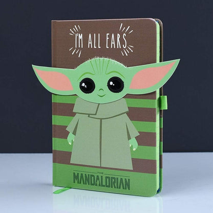 Pyramid Premium A5 Notebook - Star Wars: The Mandalorian (I'm All Ears Green
