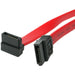 StarTech.com 12in SATA to Right Angle SATA Serial ATA Cable, Red
