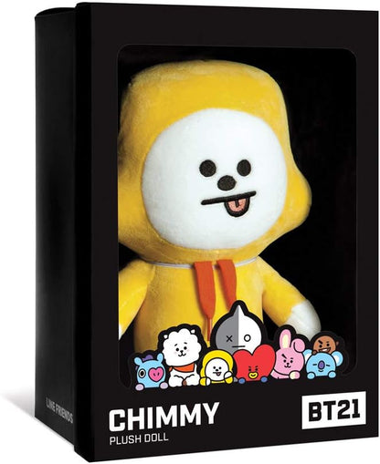 AURORA BT21 Merchandise, Chimmy Soft Toy, Medium, 61317, Yellow