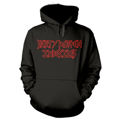 D.R.I. - SKANKER BLACK Hooded Sweatshirt Medium