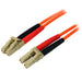 StarTech.com 1m Fiber Optic Cable - Multimode Duplex 50/125 - LSZH - LC/LC - OM2 - LC to LC Fiber Patch Cable (50FIBLCLC1