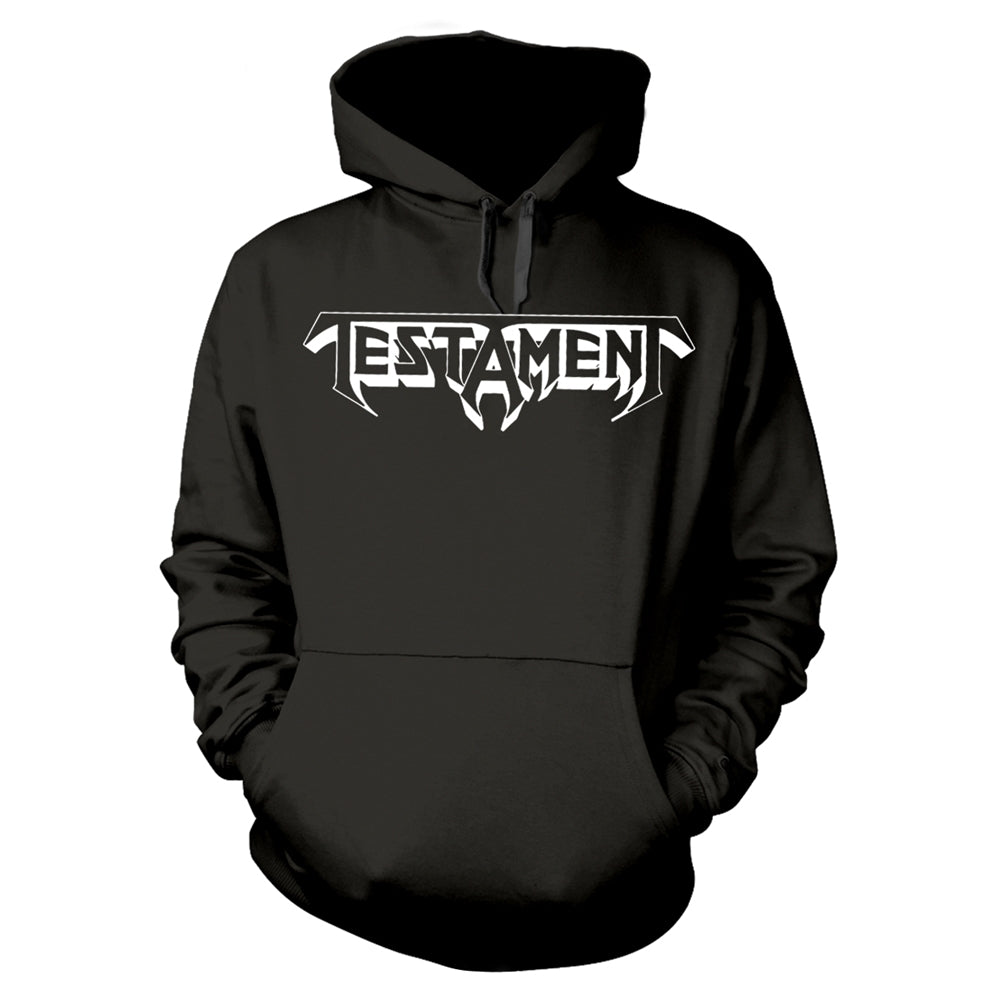 TESTAMENT - BAY AREA THRASH BLACK Hooded Sweatshirt Small
