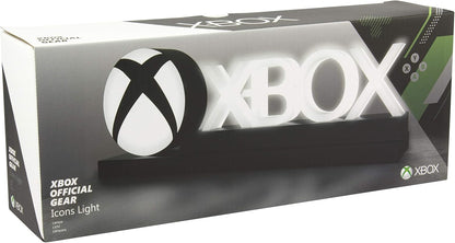 Luce Icone XBOX Accessorio Decorativo per Scrivania con Modalità Dinamica, Regalo per Gamer