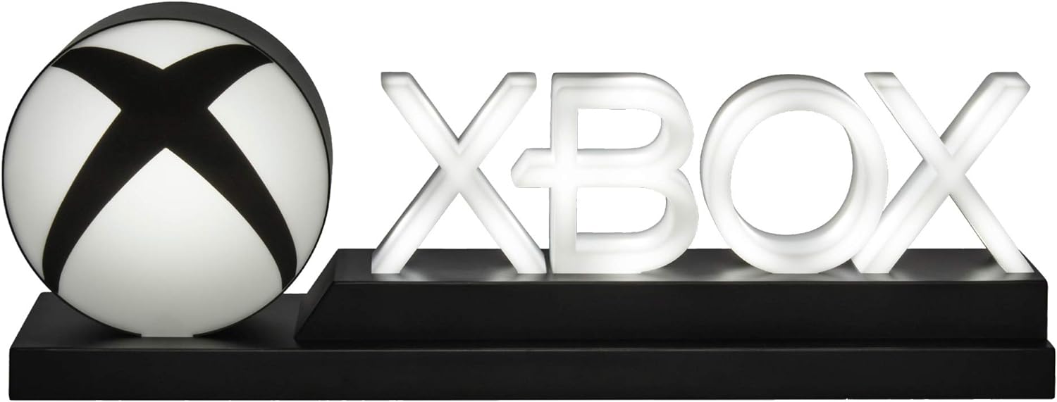 Luce Icone XBOX Accessorio Decorativo per Scrivania con Modalità Dinamica, Regalo per Gamer