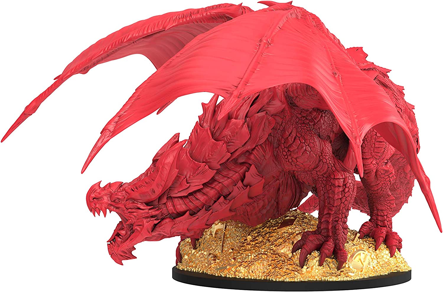 Epic Encounters: Lair of The Red Dragon RPG Juego de Mesa de fantasía con Enorme Miniatura de Jefe, tapete de Juego de Doble Cara y Libro de Aventuras Game Master con estadísticas de Monstruos