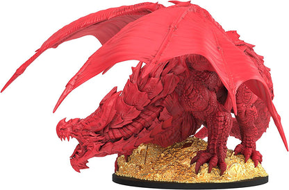 Epic Encounters: Lair of The Red Dragon RPG Juego de Mesa de fantasía con Enorme Miniatura de Jefe, tapete de Juego de Doble Cara y Libro de Aventuras Game Master con estadísticas de Monstruos