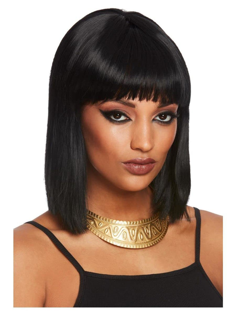 Smiffys Egyptian Chunky Necklace, Gold