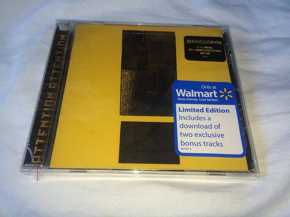 Attention Attention CD+2 BONUS Download Tracks 2018 WALMART EXCLUSIVE
