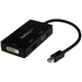 StarTech.com 3 in 1 Mini DisplayPort Adapter - 1080p - Mini DP / Thunderbolt to HDMI / VGA / DVI Splitter for Your Monitor (MDP2VGDVHD