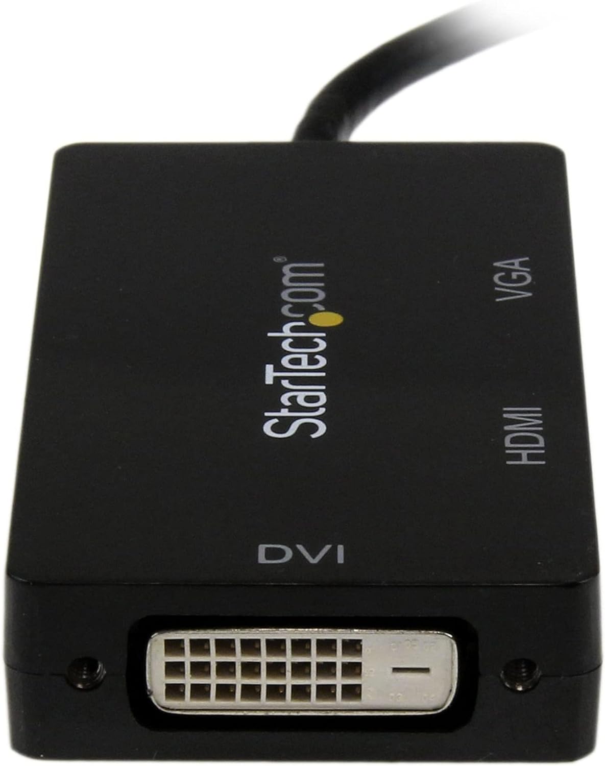 StarTech.com 3 in 1 Mini DisplayPort Adapter - 1080p - Mini DP / Thunderbolt to HDMI / VGA / DVI Splitter for Your Monitor (MDP2VGDVHD