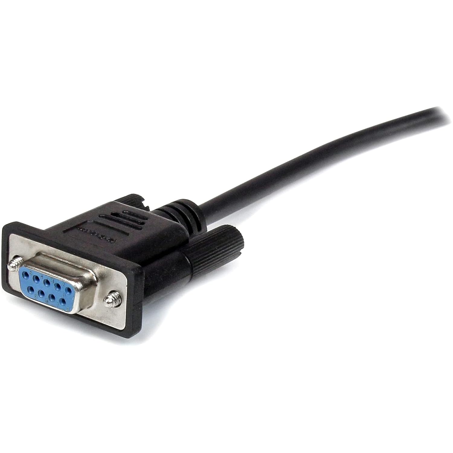 StarTech.com 1m Black Straight Through DB9 RS232 Serial Cable - DB9 RS232 Serial Extension Cable - Male to Female Cable (MXT1001MBK