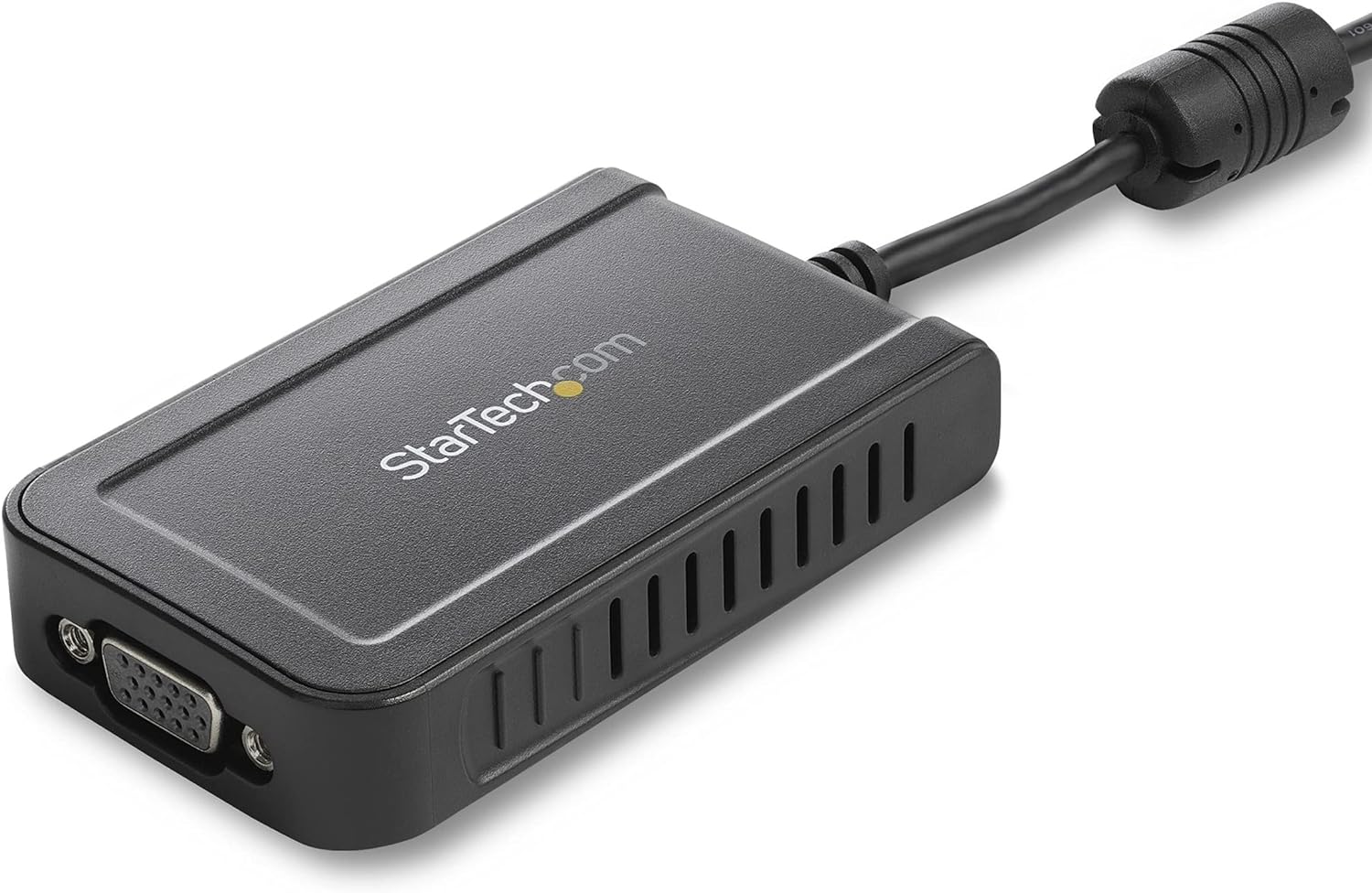 StarTech.com USB to VGA Adapter - 1920x1200 - External Video & Graphics Card - Dual Monitor Display Adapter - Supports Windows (USB2VGAE3