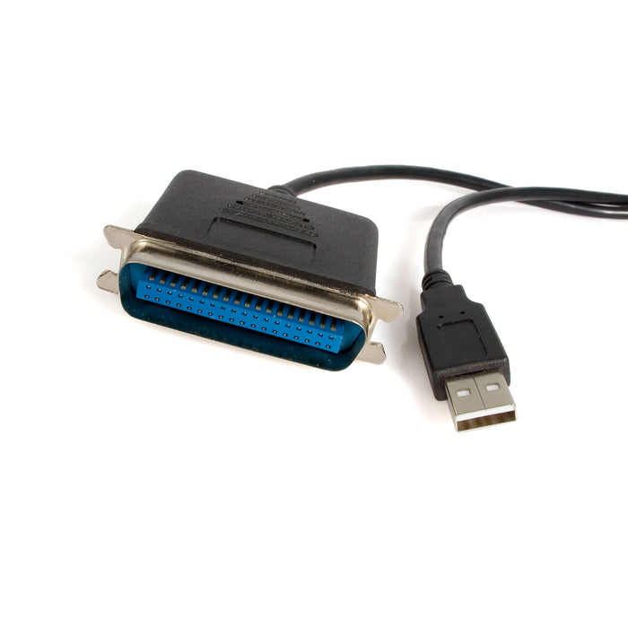 StarTech.com 10 ft USB to Parallel Printer Adapter - M/M - USB to ieee 1284 - USB to centronics - USB to Parallel Cable (ICUSB128410