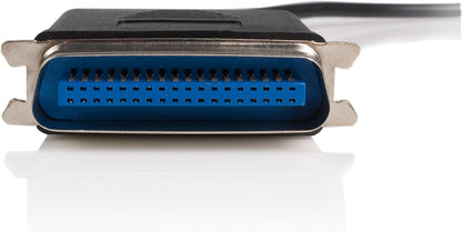 StarTech.com 10 ft USB to Parallel Printer Adapter - M/M - USB to ieee 1284 - USB to centronics - USB to Parallel Cable (ICUSB128410