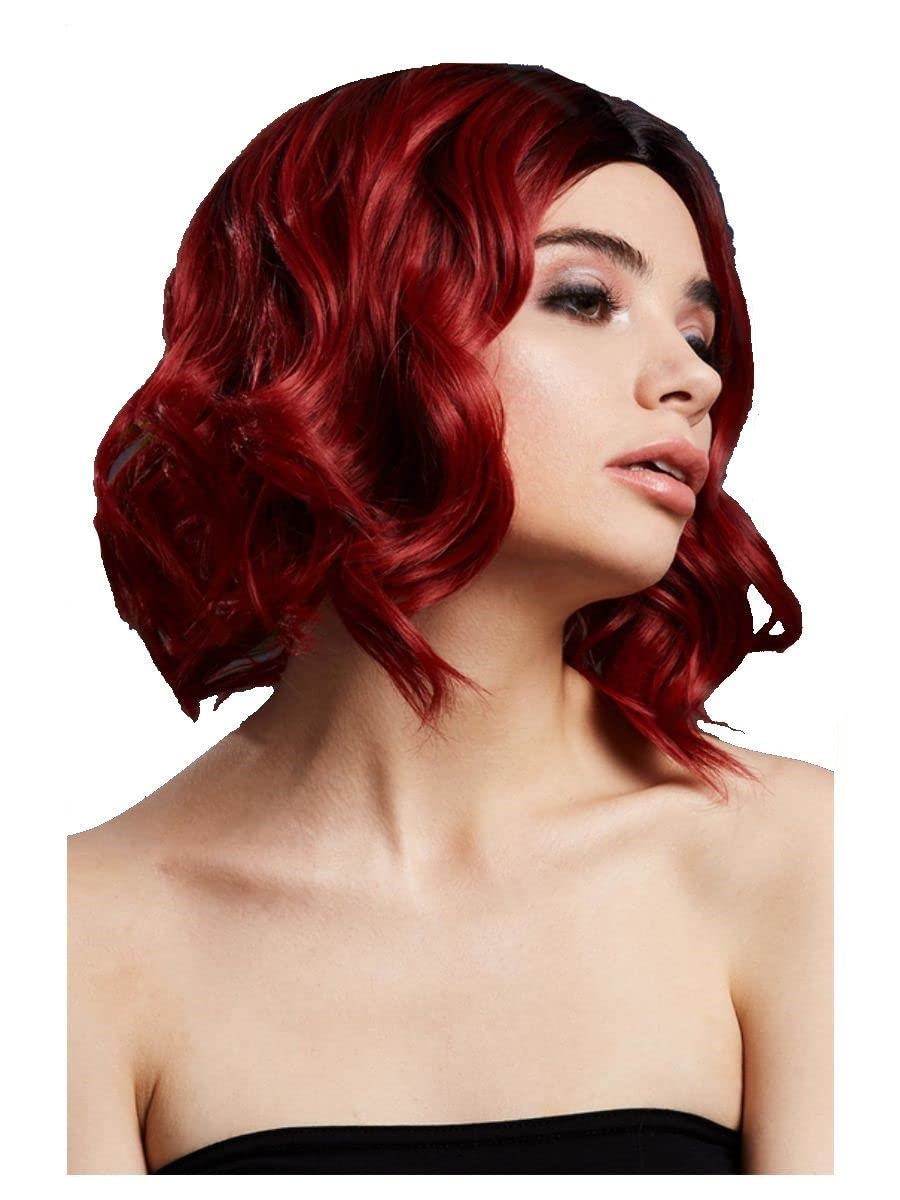 Smiffys Fever Kourtney Wig, Two Toned Blend