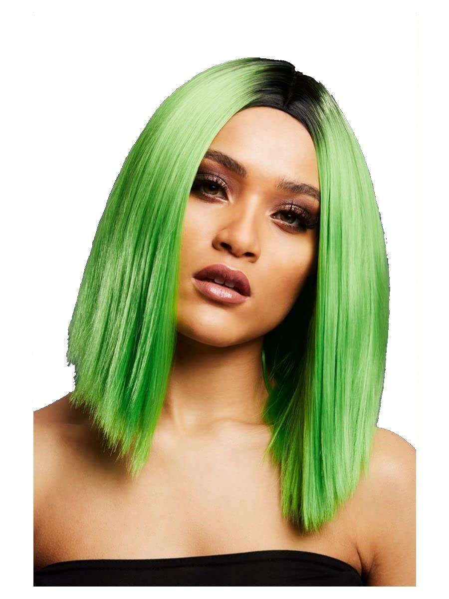 Smiffys Fever Kylie Wig, Two Toned Blend