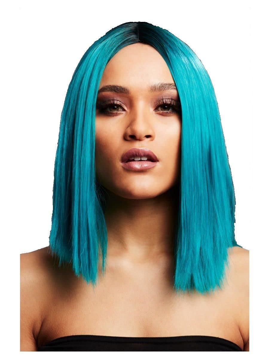 Smiffys Fever Kylie Wig, Two Toned Blend