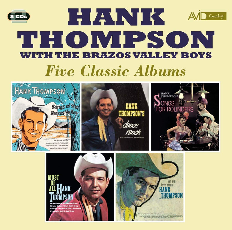 Hank Thompson - Five Classic Albums
