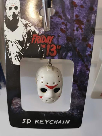 3D Polyresin Keychain - Friday the 13th (Head