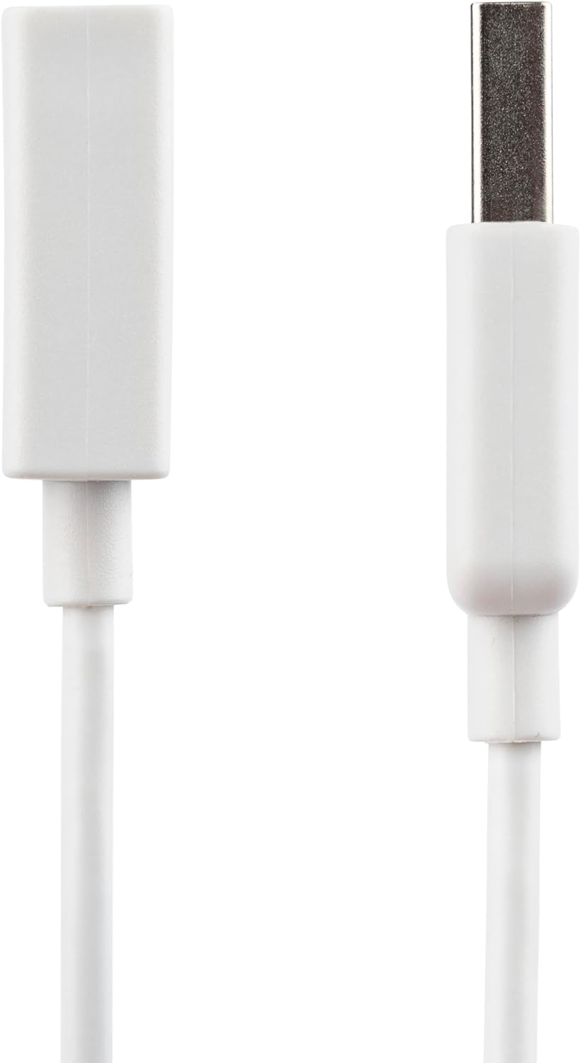 StarTech.com 3m White USB 2.0 Extension Cable Cord - A to A - USB Male to Female Cable - 1x USB A (M), 1x USB A (F) - White, 3 meter (USBEXTPAA3MW