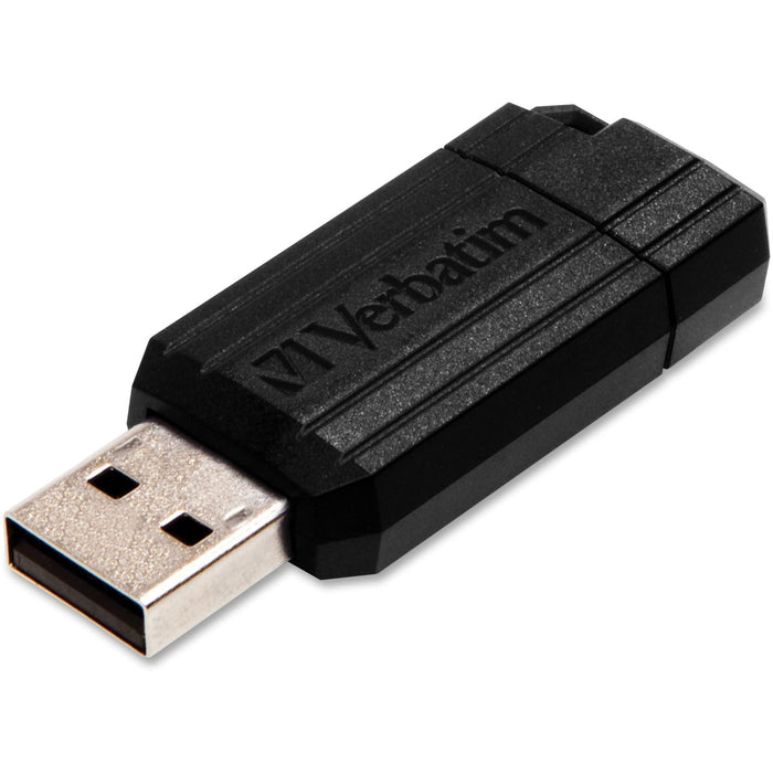 Verbatim 49062 8 GB PinStripe USB Flash Drive