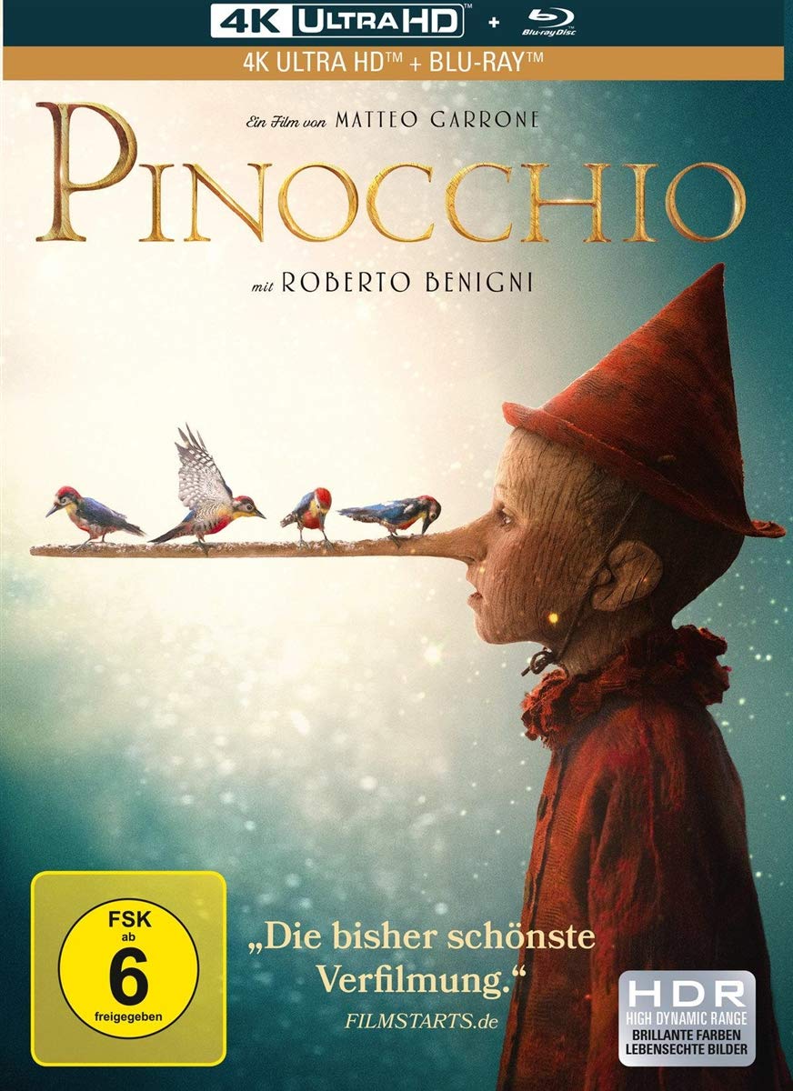Pinocchio - 2-Disc Limited Mediabook (4K Ultra-HD/Ultra-HD) ( + Blu-ray 2D)