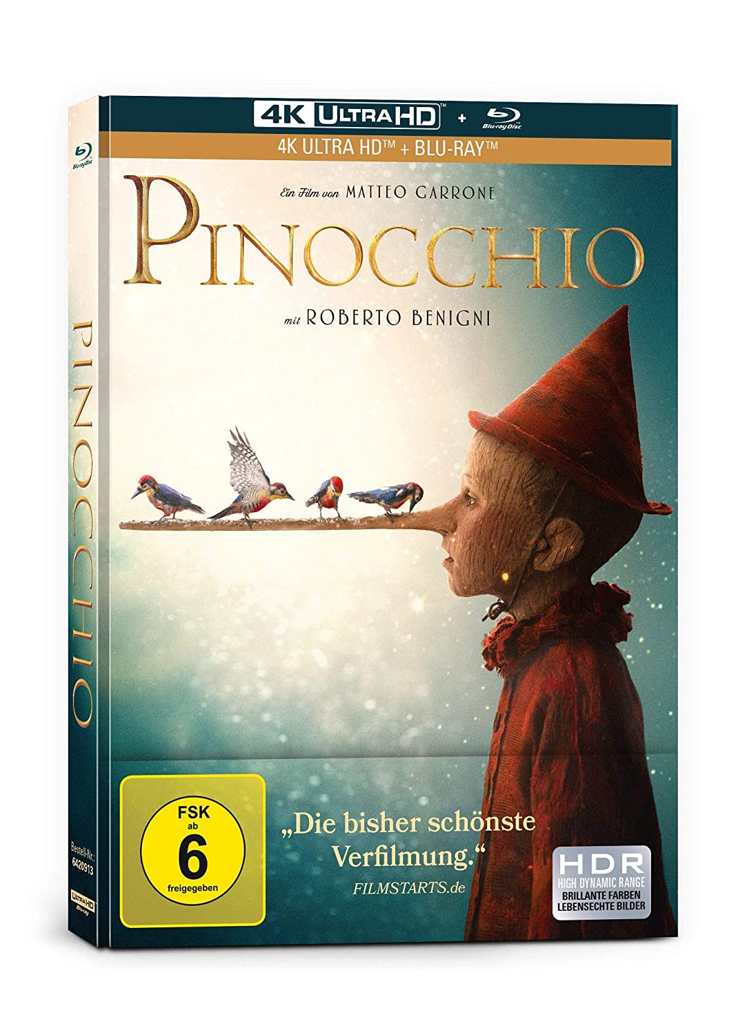 Pinocchio - 2-Disc Limited Mediabook (4K Ultra-HD/Ultra-HD) ( + Blu-ray 2D)