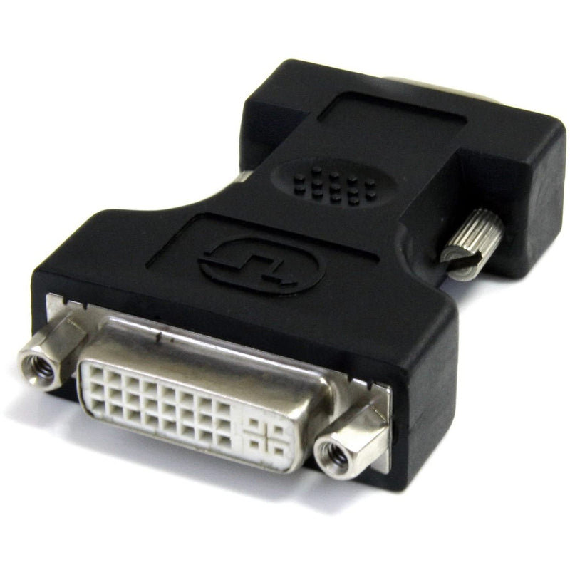 StarTech.com DVI-I to VGA Cable Adapter - Black - F / M - DVI I to VGA Adapter for Your VGA Monitor or Display (DVIVGAFMBK