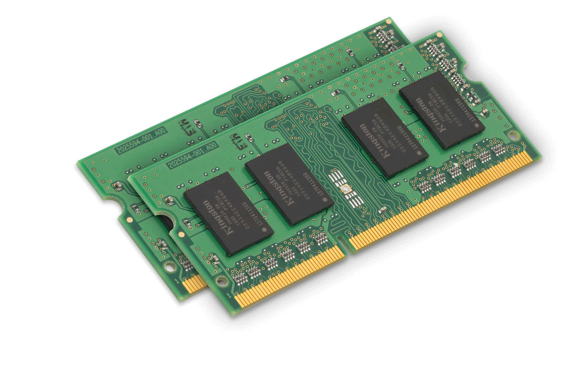 Kingston ValueRAM 8GB 1600MHz DDR3L NonECC CL11 SODIMM 1.35V KVR16LS11/8 Memoria Portátil
