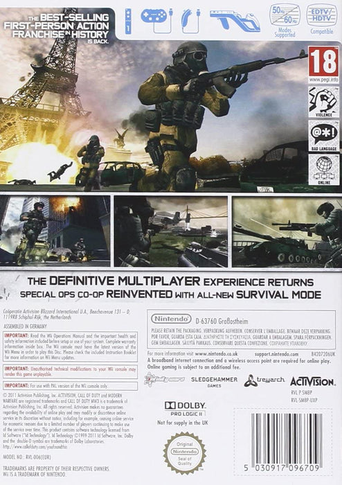 Activision Blizzard - Call of Duty: Modern Warfare 3 /Wii (1 Games) (Nintendo Wii