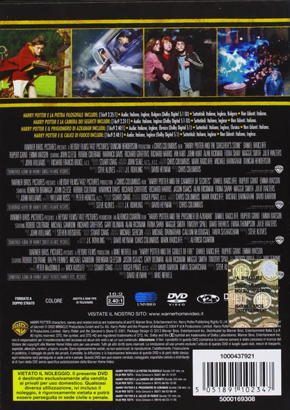 Harry Potter Anni 1,4 (4 Grandi Film) (Box 4 Dv